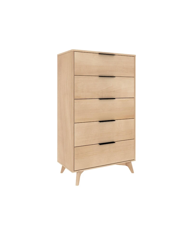 Plank+Beam Haven 5 Drawer Dresser with Handle