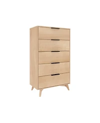 Plank+Beam Haven 5 Drawer Dresser with Handle