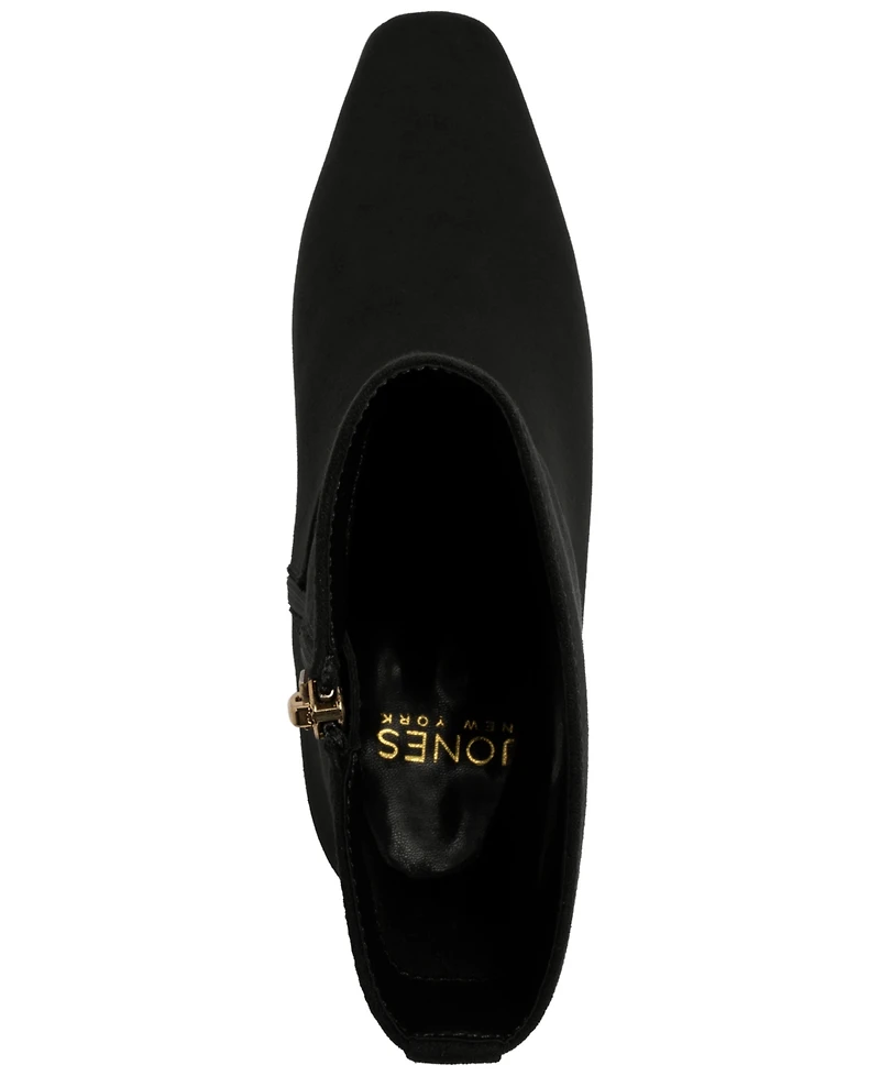 Jones New York Women's Muriel Stacked Zipper Booties