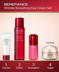 Shiseido 4-Piece Benefiance Wrinkle Smoothing Eye Cream Set