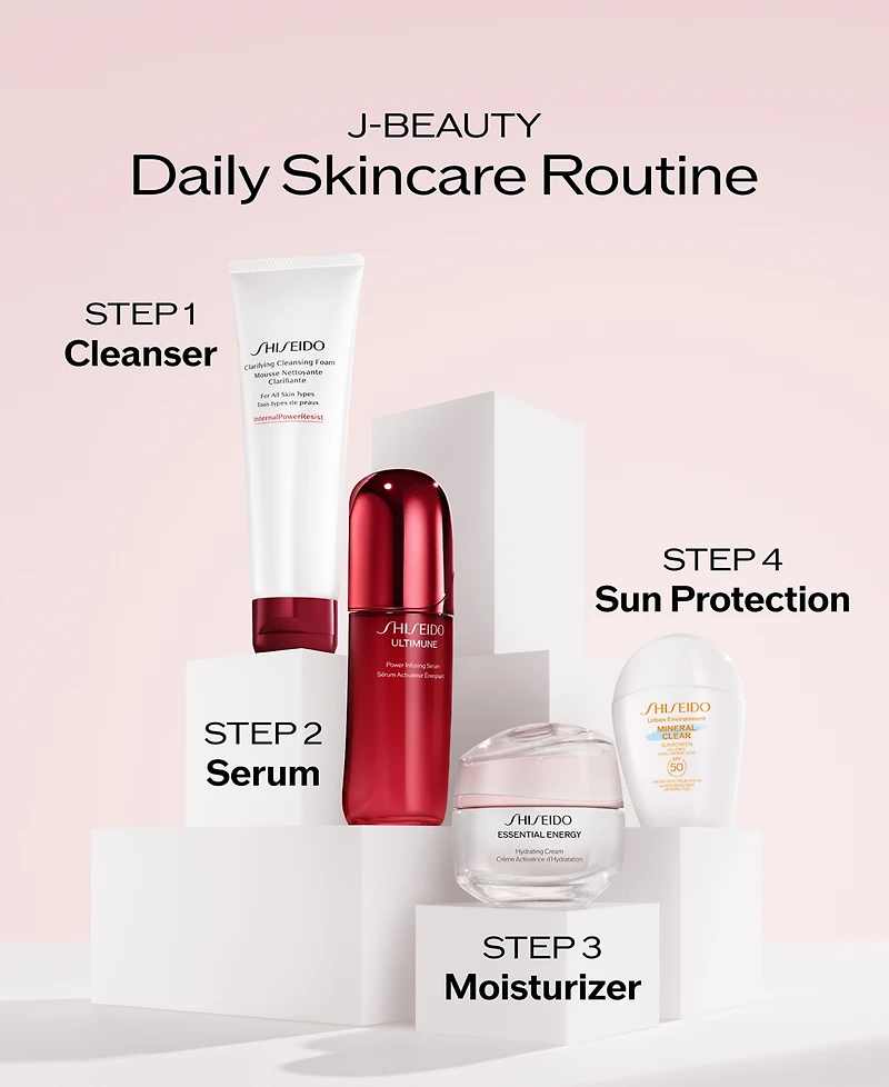 Shiseido 3-Piece Essential Energy Hydrating Cream Set
