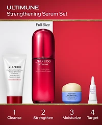 Shiseido 4-Piece Ultimune Strengthening Serum Set