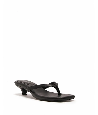 Therapy Australia Women's Heatwave Square Toe Thong Heel