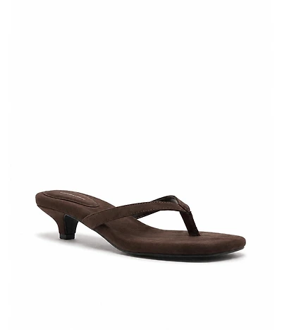 Therapy Australia Women's Heatwave Square Toe Thong Heel