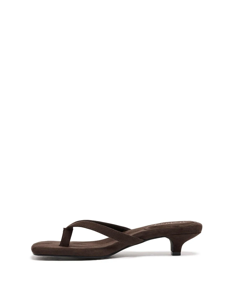 Therapy Australia Women's Heatwave Square Toe Thong Heel