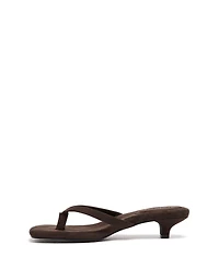 Therapy Australia Women's Heatwave Square Toe Thong Heel