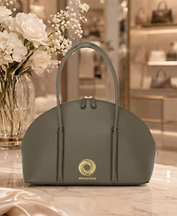 Aranyani Kiko Monogram Debossed Top-Handle Bag