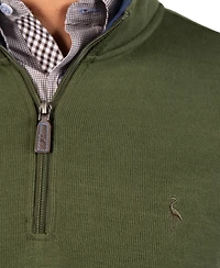 TailorByrd Men's French Rib Quarter Zip