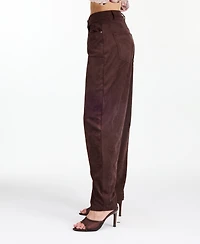 Kittenish Women's Lottie High-Waisted Barrel Pants