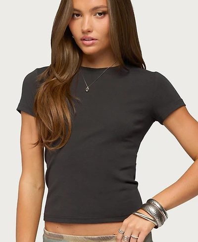 Edikted Women's Vintage Studded T-Shirt