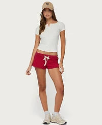 Edikted Women's Renique Short-Sleeve Henley T-Shirt