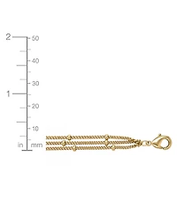And Now This 18K Gold Plated Anklet