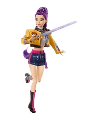 Kpop Demon Hunters Huntr/X "How It's Done" Rumi 11" Collectible Fashion Doll With Weapon Accessory, Ages 6+