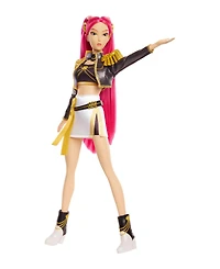 Kpop Demon Hunters Mira Huntr/X 12.75" Singing Fashion Doll with 5 Posable Joints, Ages 4+