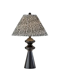 Adesso 26.5" Metal Dahlia Large Table Lamp
