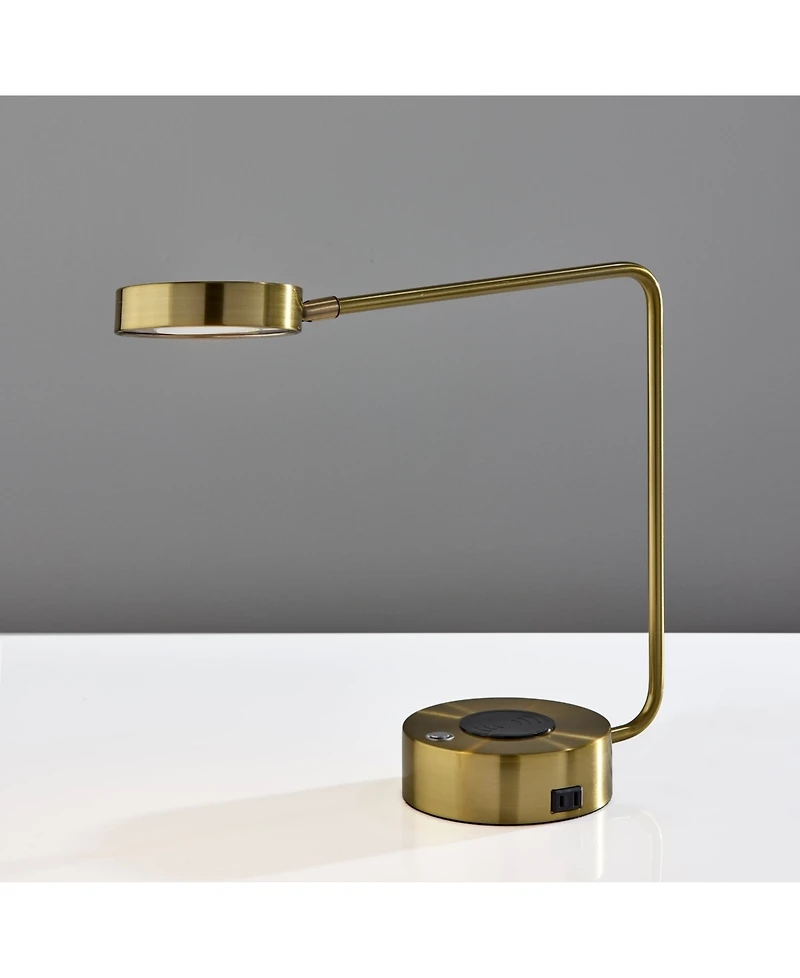 Adesso 15" Metal Viper Supercharger Led Desk Lamp