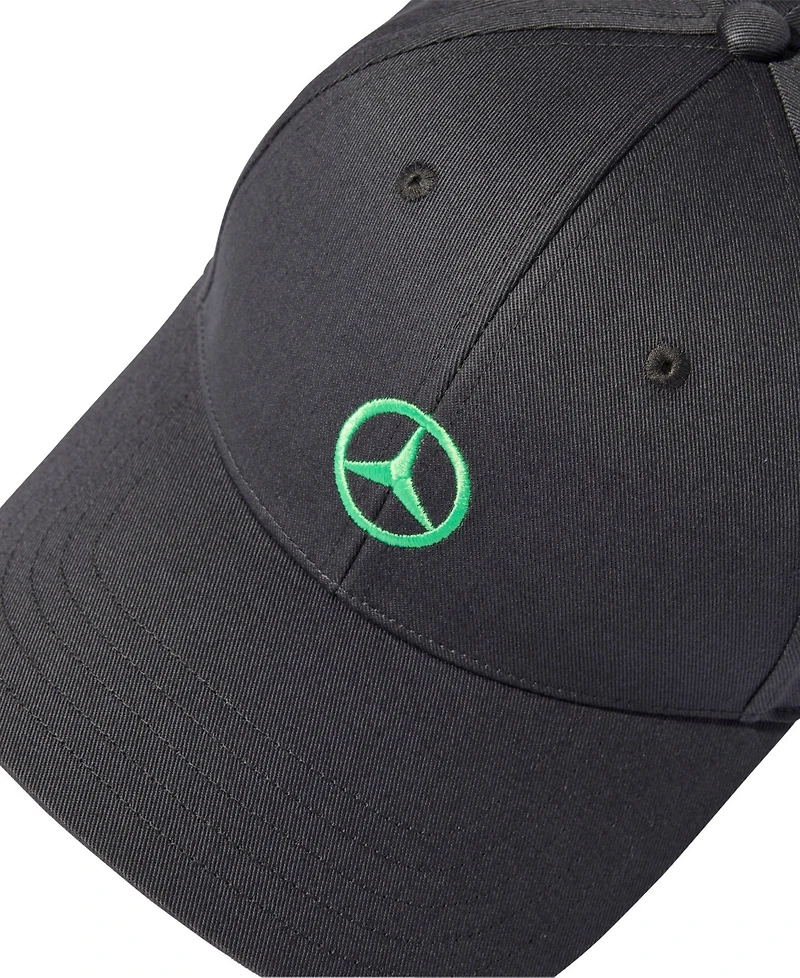 Adidas Men's and Women's Gray Mercedes-amg Petronas F1 Team Premium Adjustable Hat