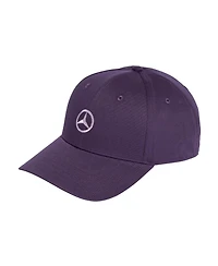 Adidas Women's Dark Purple Mercedes-amg Petronas F1 Team Premium Woven Adjustable Hat