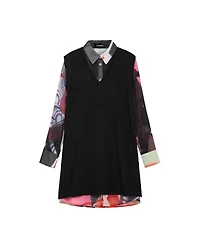 Desigual Women's 2-in-1 shirt dress M. C. Lacroix