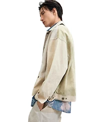Desigual Men's Gradient patchwork jacket