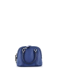 Pre-Owned Gucci Mini Convertible Dome Satchel Microguccissima Leather