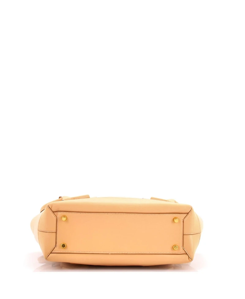 Pre-Owned Bottega Veneta Medium Arco Bag Maxi Intrecciato Leather