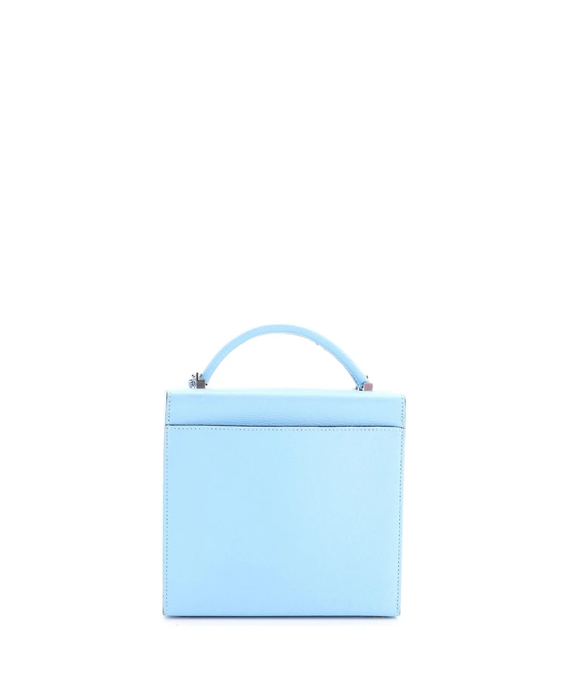 Pre-Owned Hermes Cinhetic Top Handle Bag Chevre Mysore