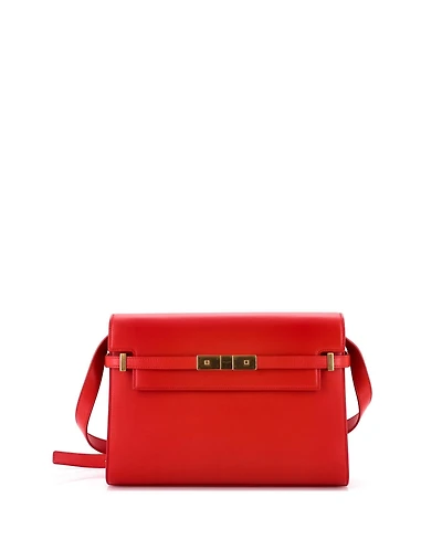 Pre-Owned Saint Laurent Medium Manhattan Shoulder Bag Leather