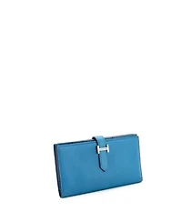 Pre-Owned HERMES Long Bearn Wallet Epsom