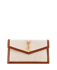 Pre-Owned Saint Laurent Uptown Pouch Canvas