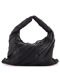 Pre-Owned Bottega Veneta Large Hop Hobo Striped Leather and Suede
