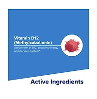 Superior Source No Shot Vitamin B12 Methylcobalamin 5,000 mcg, Quick Dissolve MicroLingual Tablets, 60 Count, Active Form of B12, Supports Energy