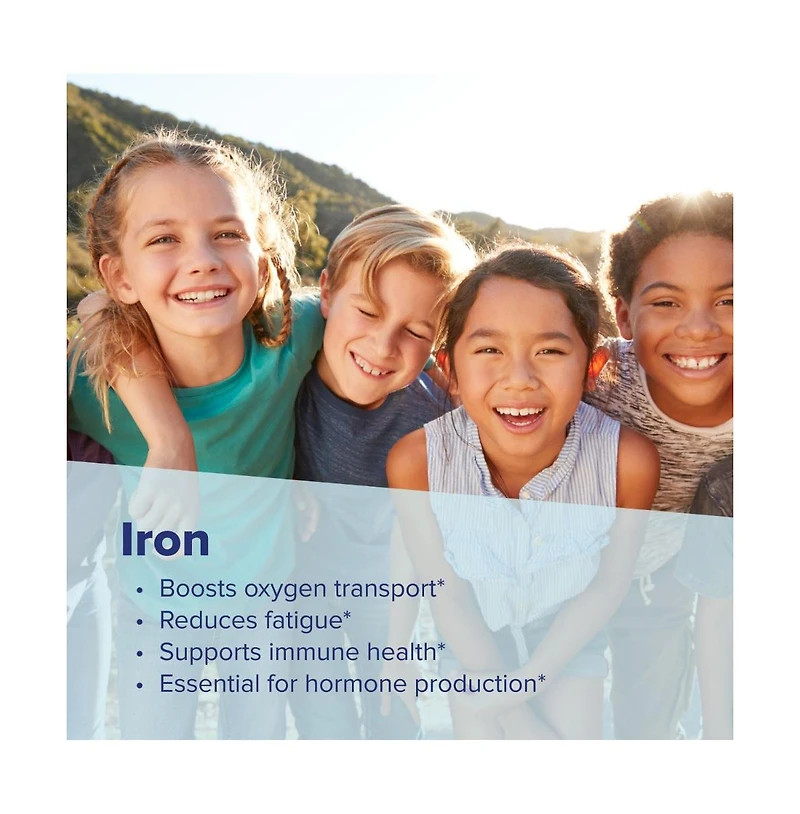 Superior Source Children's Iron 5 mg - Supplement Tablets for Toddlers