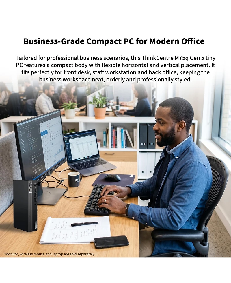 Lenovo Compact Business ThinkCentre M75q Gen 5