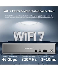 Lenovo ThinkCentre neo 55q Gen 6 Business Desktop, Amd Ryzen 5 220, 32GB DDR5, 2TB Ssd, Windows 11 Pro, Wired Keyboard and Mouse