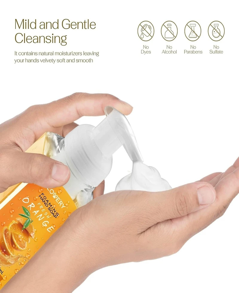 Lovery 10-Piece Hand Foaming Soap in Citrus, Floral, Fresh, Warm Fragrances