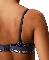 Calvin Klein Regular Icon Cotton-Modal-Blend Limited Edition Triangle Bra, QF9157