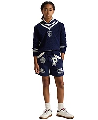 Polo Ralph Lauren Boys' 8-20 Cotton Jersey Graphic Shorts