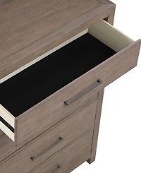 Adler 55" Plywood 5-Drawer Chest, Macy's Exclusive