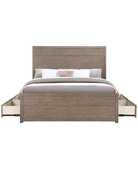 Adler Queen Plywood Modern Storage Bed, Macy's Exclusive