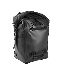 Sugift 30 L Motorcycle Tail Bag Waterproof Rear Seat Luggage with Rain Cover 17.7 x 11.8 x 7.9.