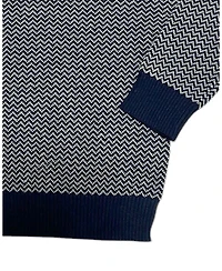 Hope & Henry Little and Big Boys' (5-7) Organic Fine Gauge Crew Neck Sweater