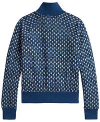 Polo Ralph Lauren Girls' 7-16 Floral Quilted Double-Knit Jacket
