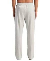 Perry Ellis Portfolio Men's French Terry Heathered Drawstring Waist Sleep Pants