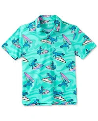 Chubbies Men's Fossil Fuel Regular-Fit Polo Shirt