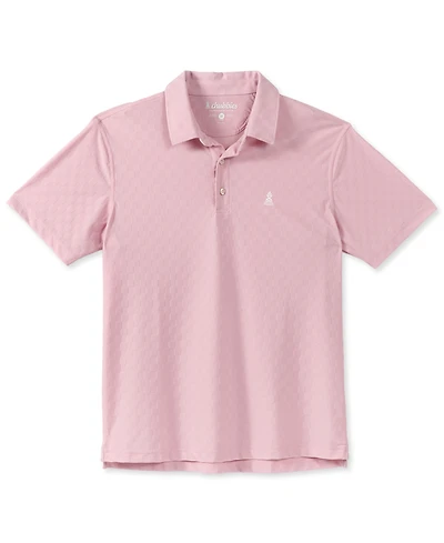 Chubbies Men's Blushes Textured Regular-Fit Polo Shirt