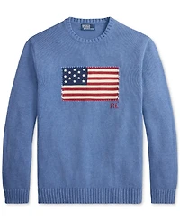 Polo Ralph Lauren Men's The Iconic Flag Crewneck Sweater