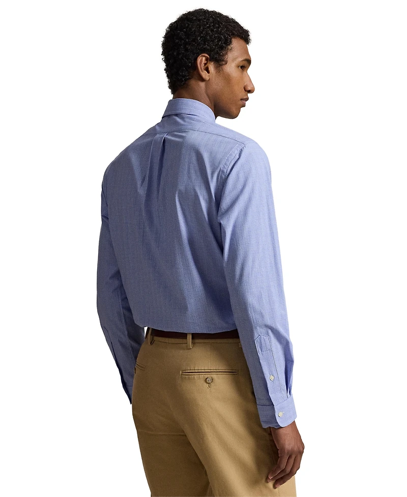 Polo Ralph Lauren Men's Checked Stretch Poplin Shirt