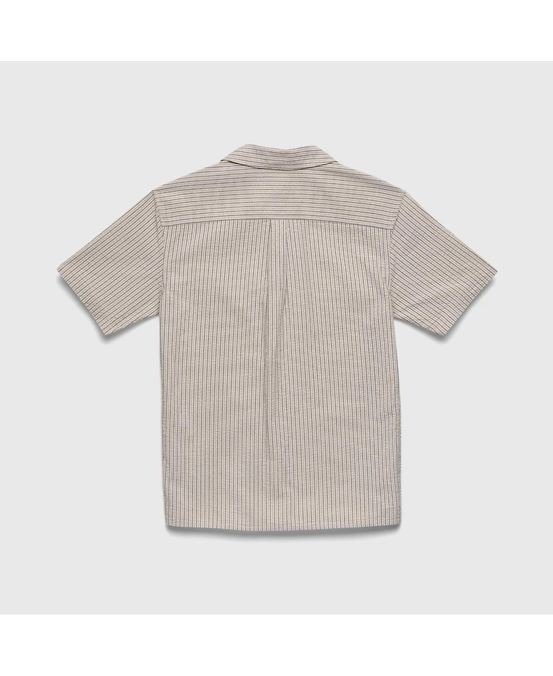 Surfside Supply Co. Men's Nate Crinkle Stripe Cabana Shirt