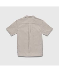 Surfside Supply Co. Men's Nate Crinkle Stripe Cabana Shirt
